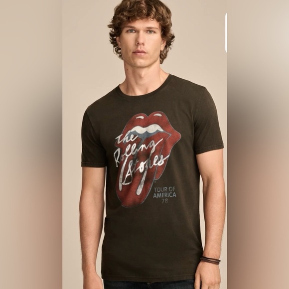 Rolling Stones Graphic T-Shirt - Black - Picture 1 of 9